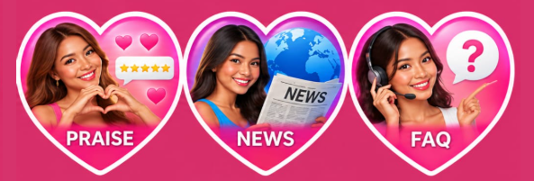 Praise, News and FAQ